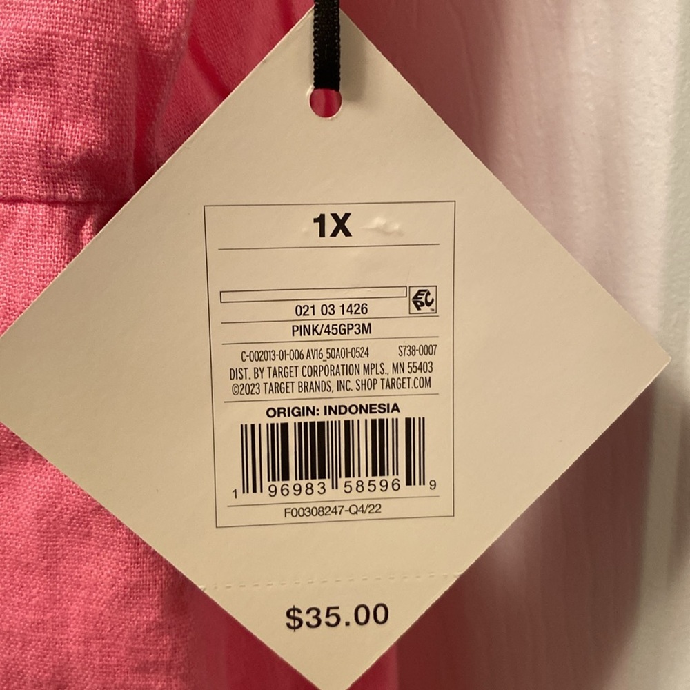 Brand New Ava & Viv Pink Sleeveless Dress… - Picture 8 of 8
